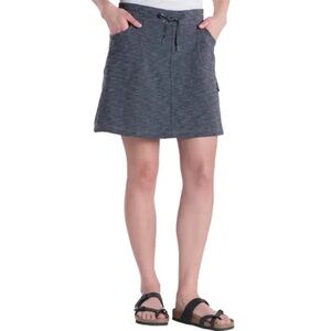 Kuhl Women's Mova Skirt, Charcoal Heather / M